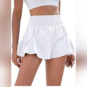BMJL Womens High Waisted Shorts/ Athletic Running Short